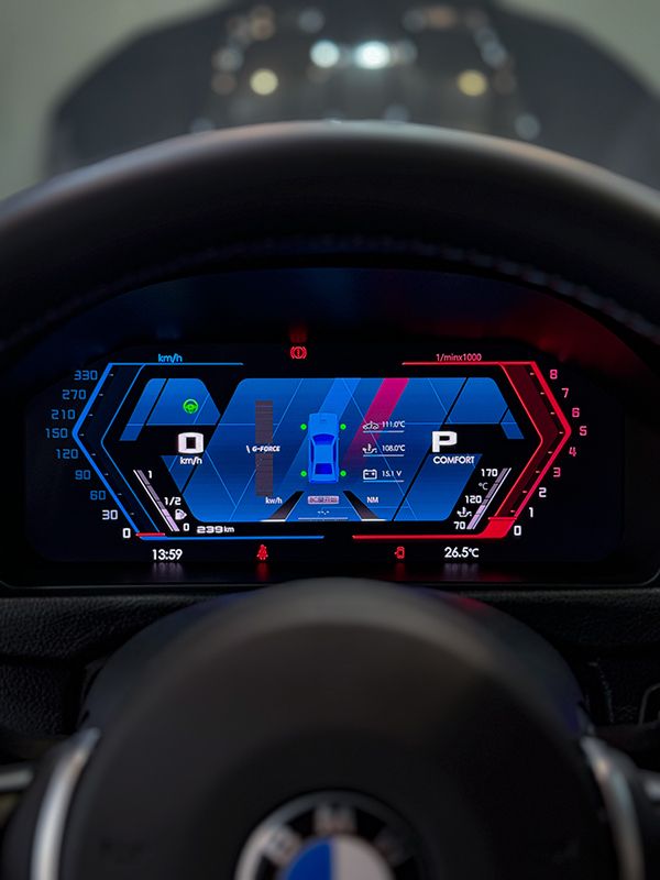 宝马BMW性能款全液晶数字仪表盘